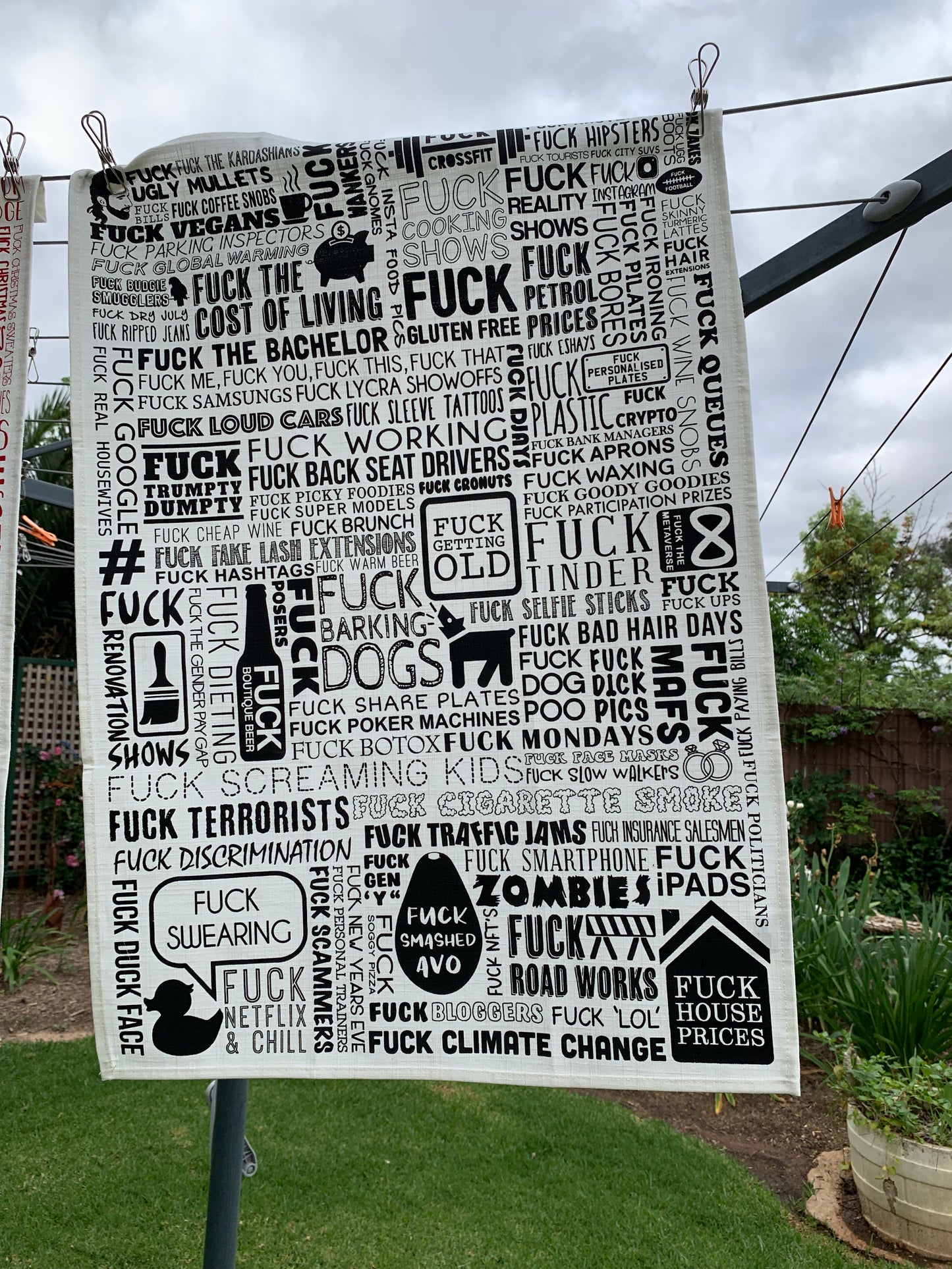 Tea Towel - Cotton - F Word