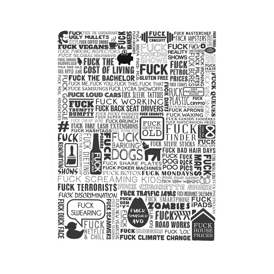 Tea Towel - Cotton - F Word