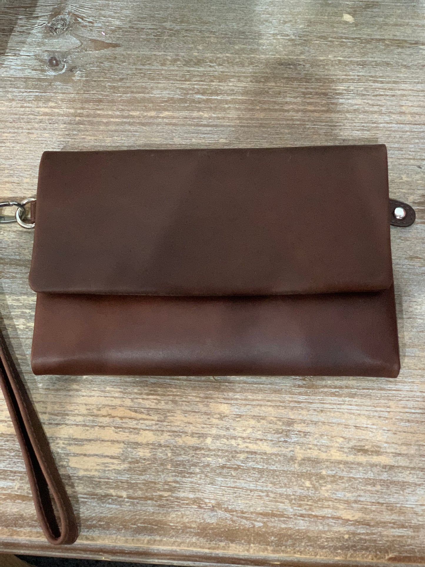 Tri Fold Oilskin wallet -