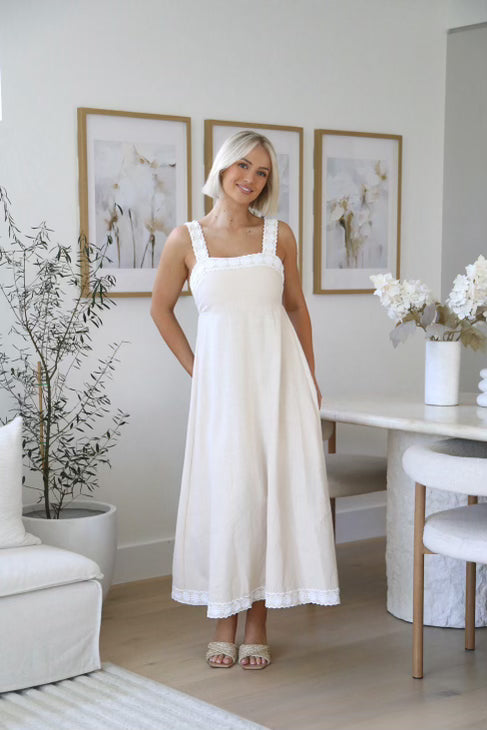 Daisy Dress in Neutral