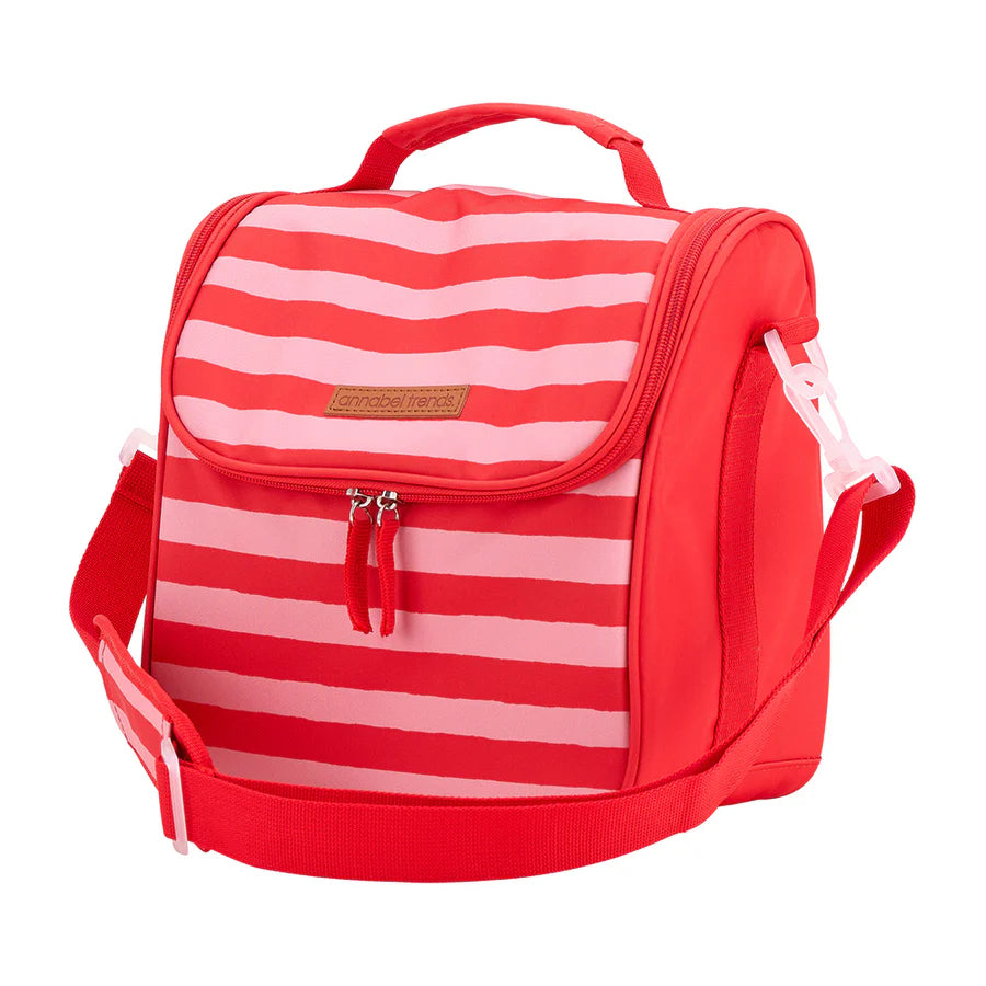 Picnic Lunch Bag - Red Stripe