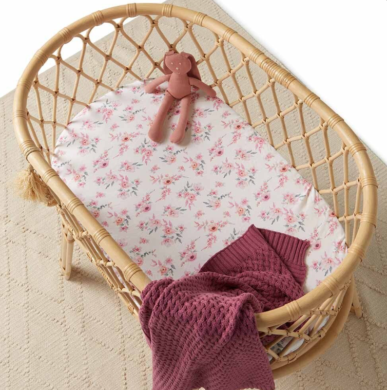Diamond Knit Baby Blanket