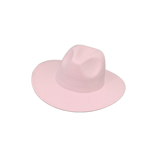 Fedora - Blush pink