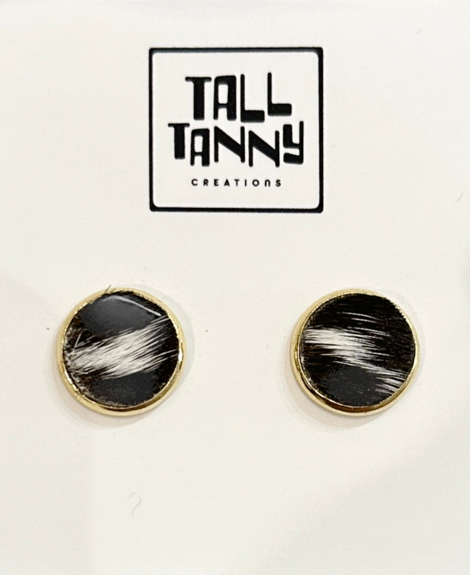 Tall Tanny - Cowhide Studs