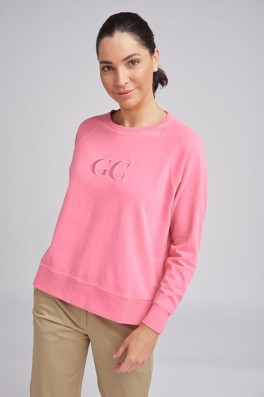 GC Logo Sweater Bubblegum