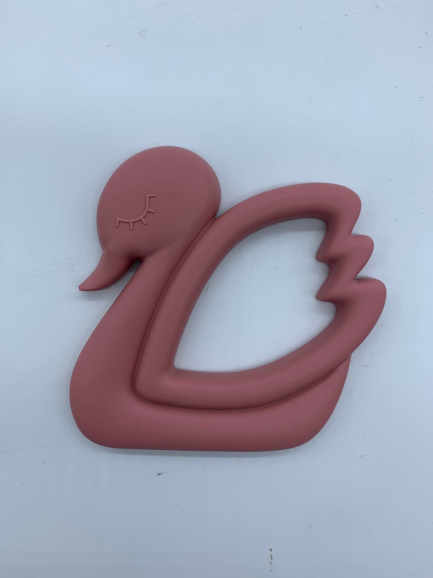 Silicone Swan Teether